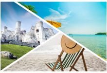Montage photo destination vacances