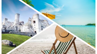 Montage photo destination vacances