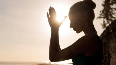 Femme qui metite