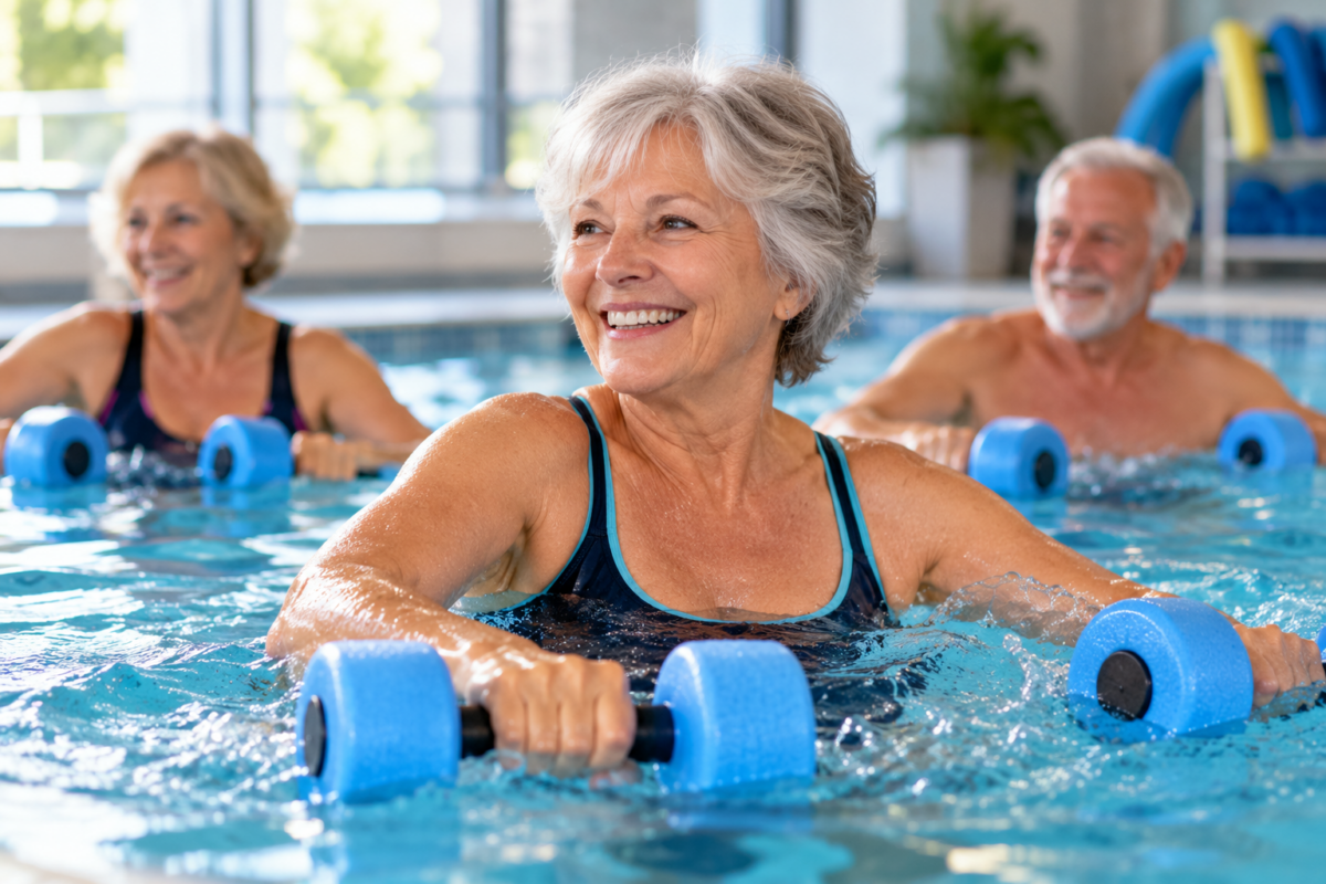 Les bienfaits de l’aquagym pour les seniors et les conseils pour bien commencer