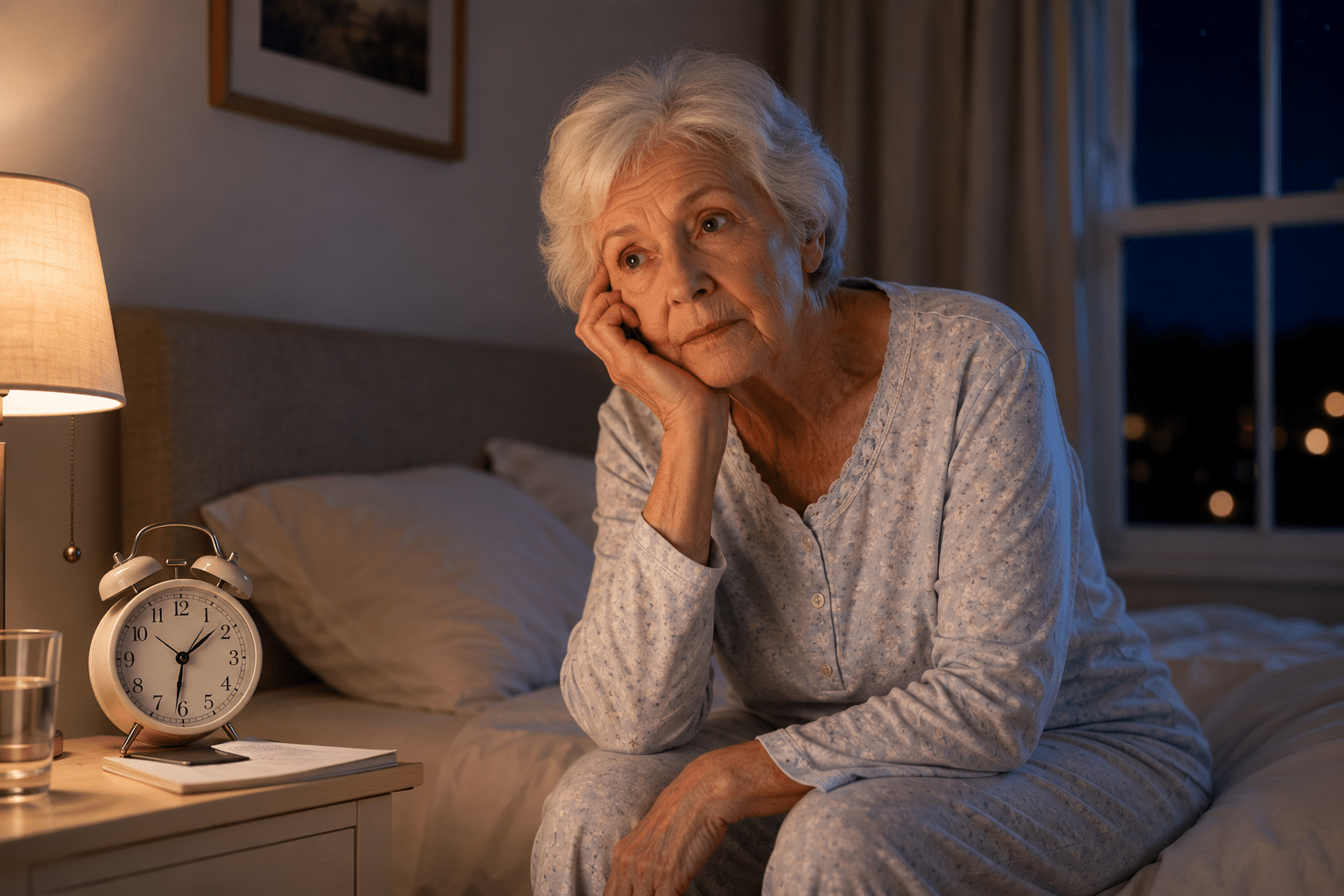 Sénior: les troubles du sommeil chez les femmes après 80 ans, un symptôme à écouter