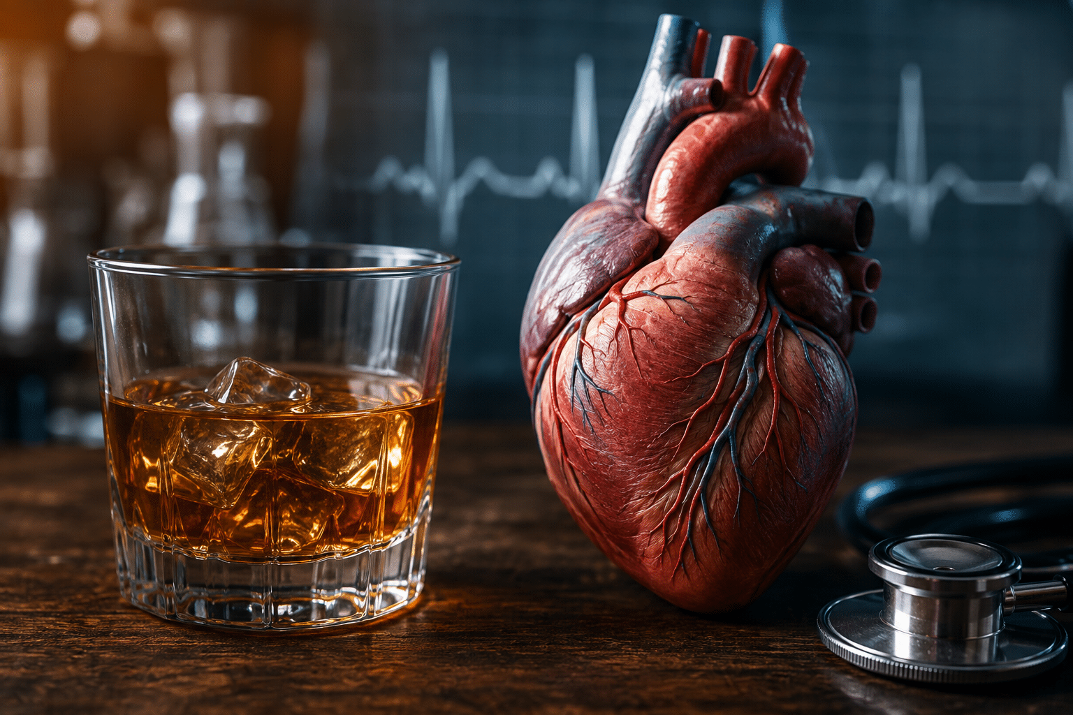 Alcool et maladie cardiaque : les résultats étonnants de cette étude sur trente ans