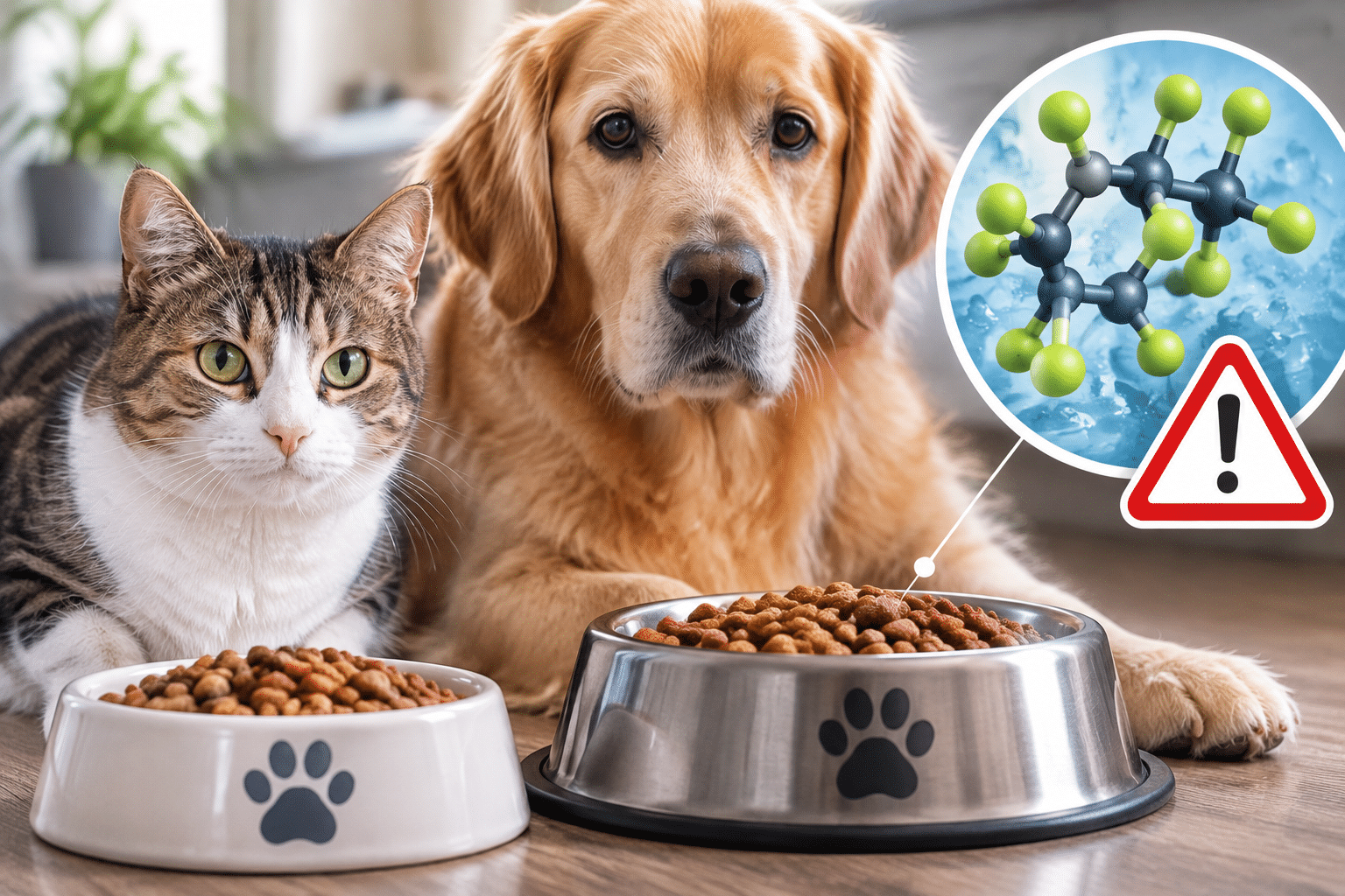 Les PFAS, ces polluants éternels retrouvés même dans l’alimentation des chiens et des chats : quelle prévention ?