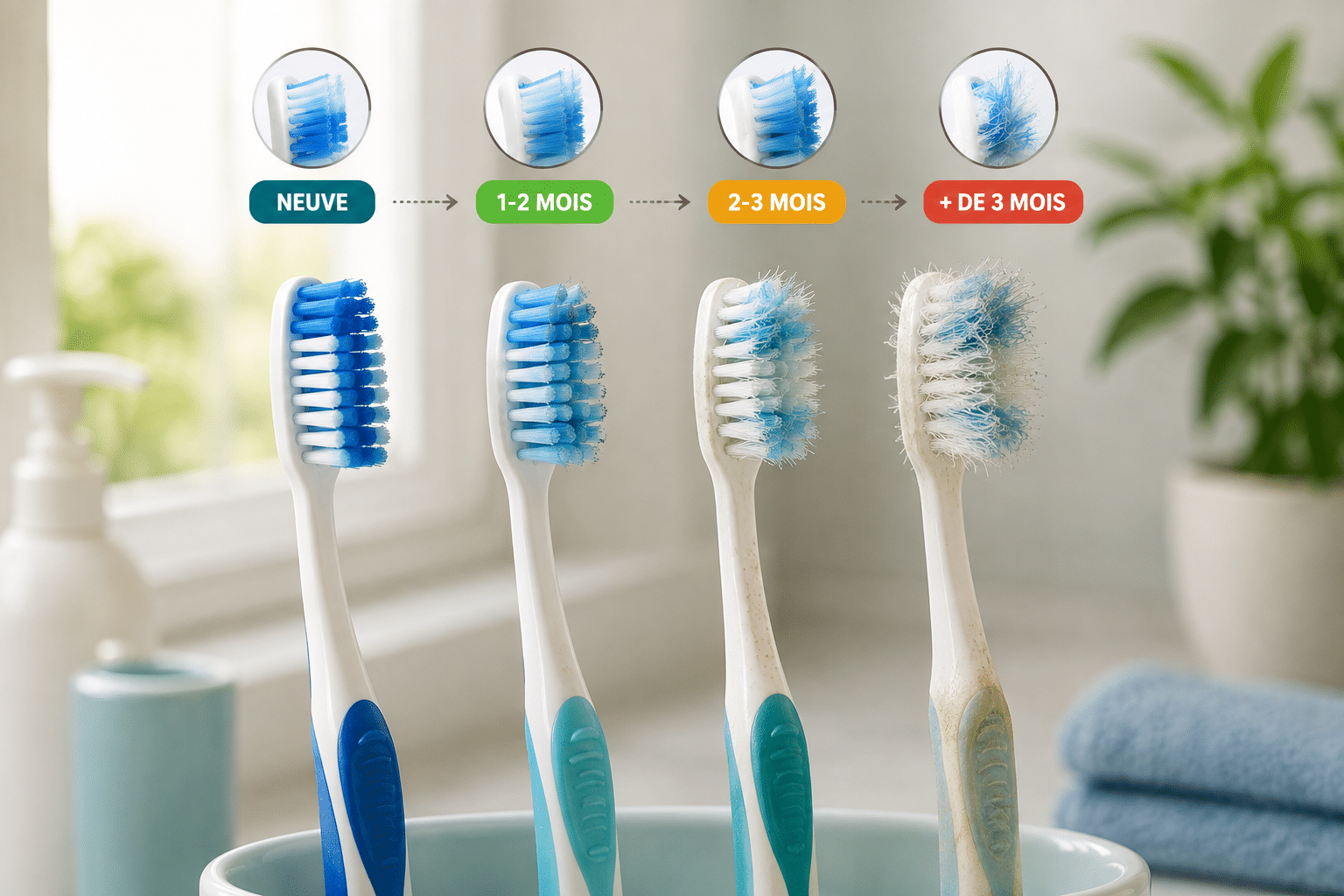A quel rythme faut-il remplacer sa brosse à dents pour prévenir caries et gingivite