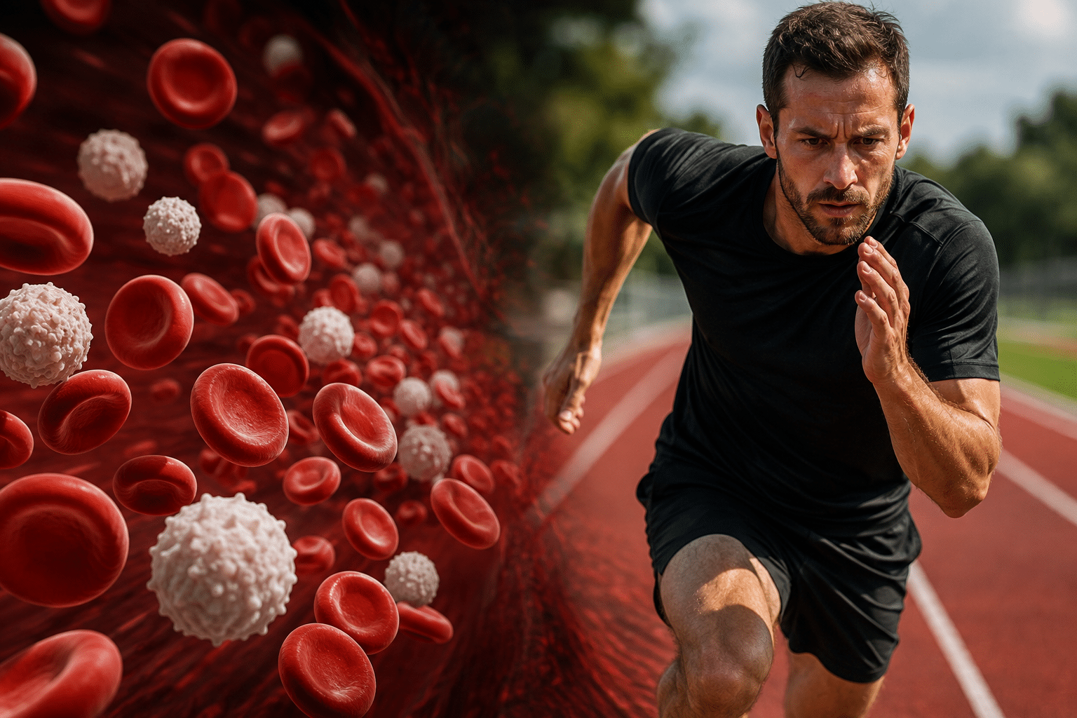 Santé cardiométabolique: juste trois minutes de sprint modifient avantageusement la composition du sang